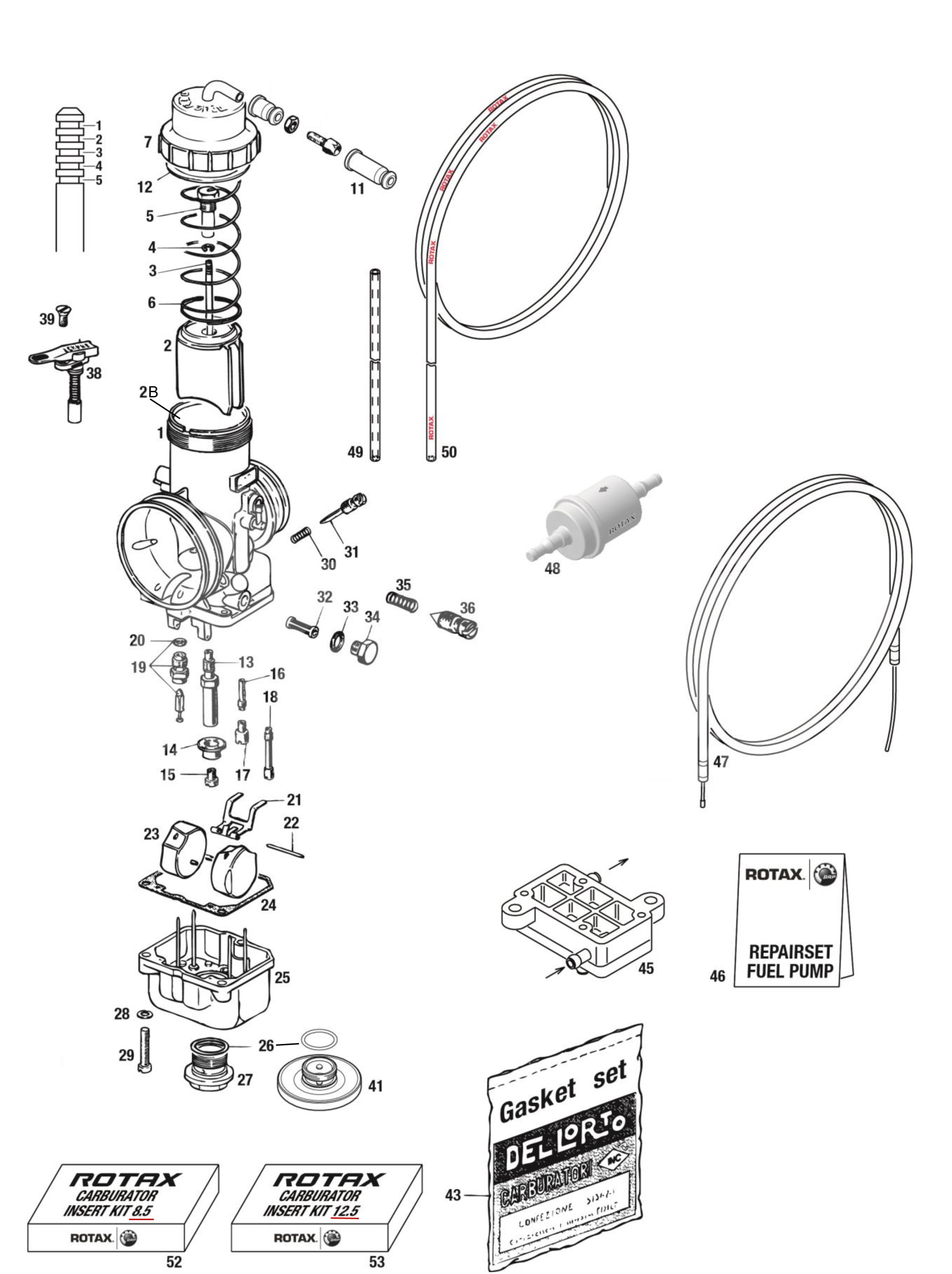 Durite de Reniflard / mise à l'air Pour Carburateur Dellorto PHBG PHBH VHST  - JDRacing DUR03